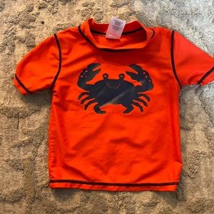 Crab rash guard